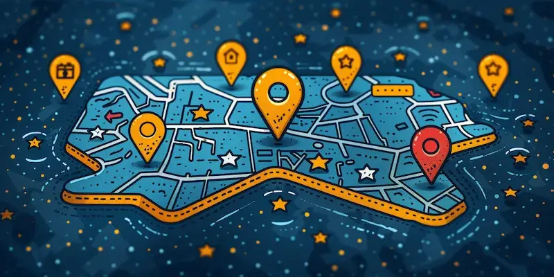 Jak dodać kilka pinezkę na Google Maps?