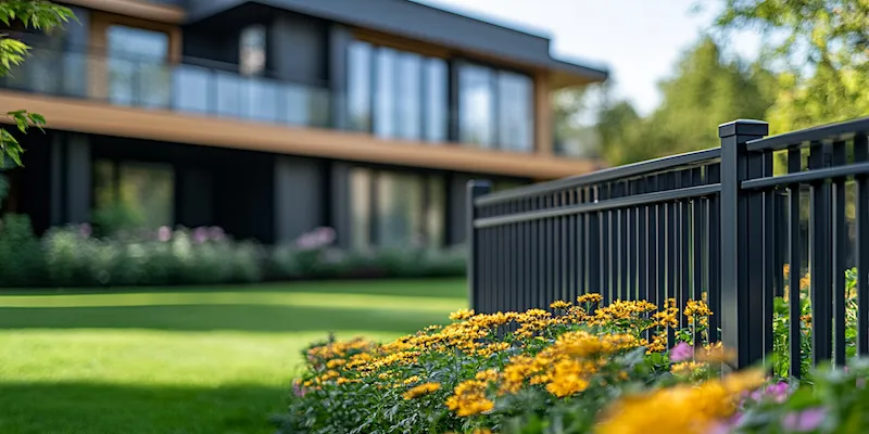 Polnische Gartenzäune