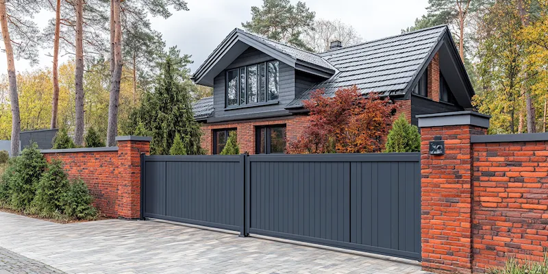 Gartenzaun aus Polen