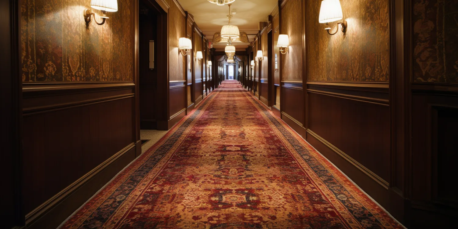 Wszechobecne plamy na wykładzinie biurowej